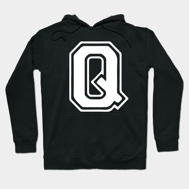 Letter Q Hoodie by Xtian Dela ✅